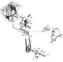 Part Location Diagram of 28110 Lawn Boy Bearing Plate